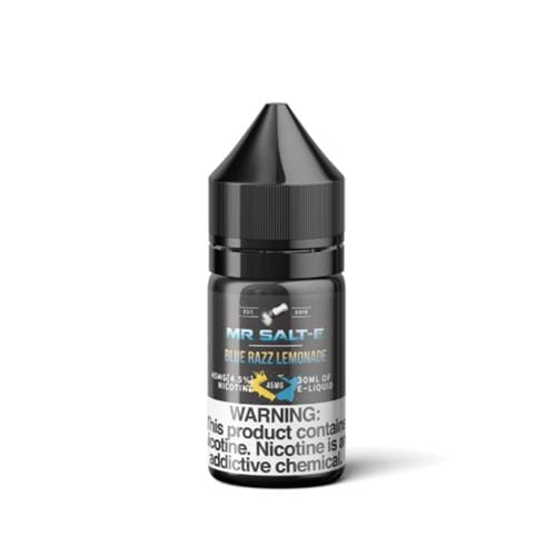 mr salt e blue razz lemonade 30ml nic salt vape juice