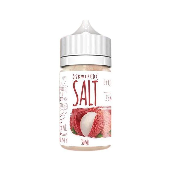 skwezed salt lychee 30ml nic salt vape juice