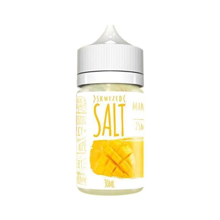 skwezed salt mango 30ml nic salt vape juice