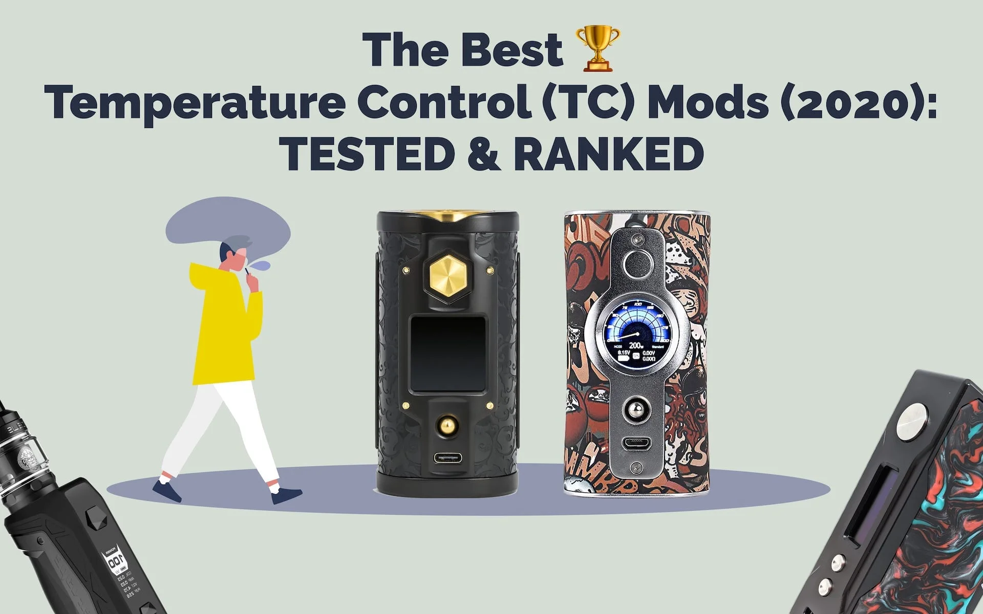 the best temperature control tc box mods