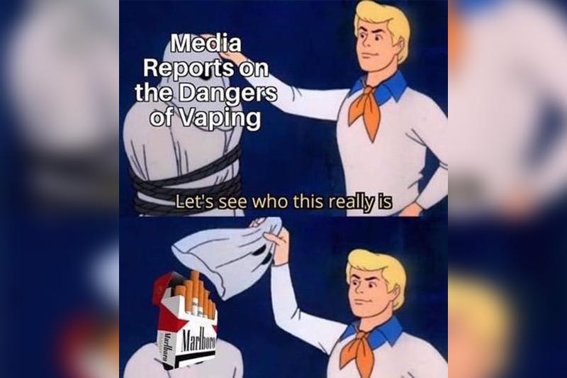 vaping is dangerous meme