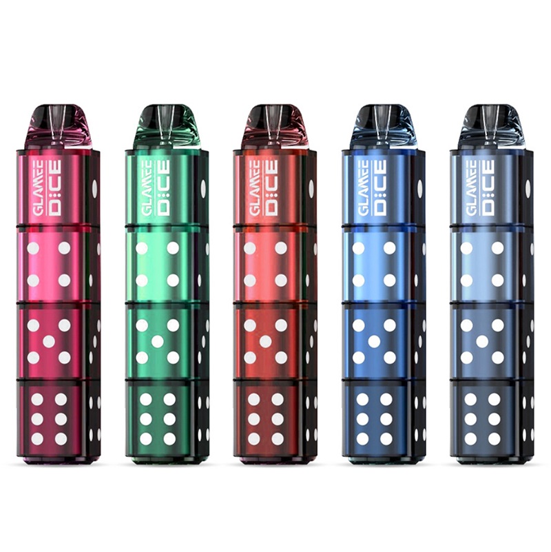 Glamee Dice Disposable Vape (5%, 6000 Puffs)