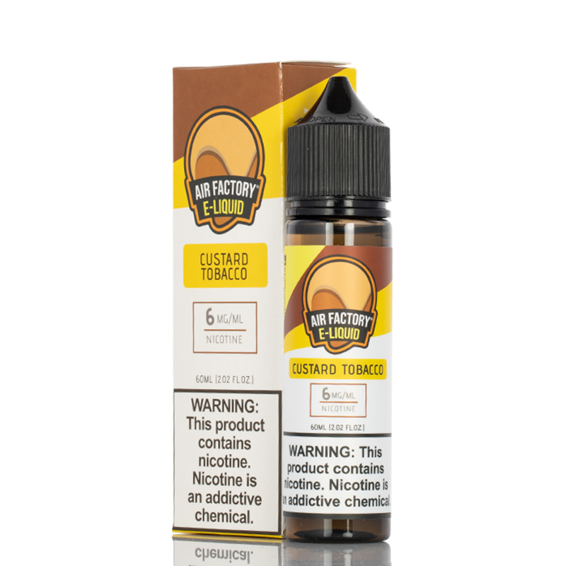 Air Factory Custard Tobacco 60ml Vape Juice