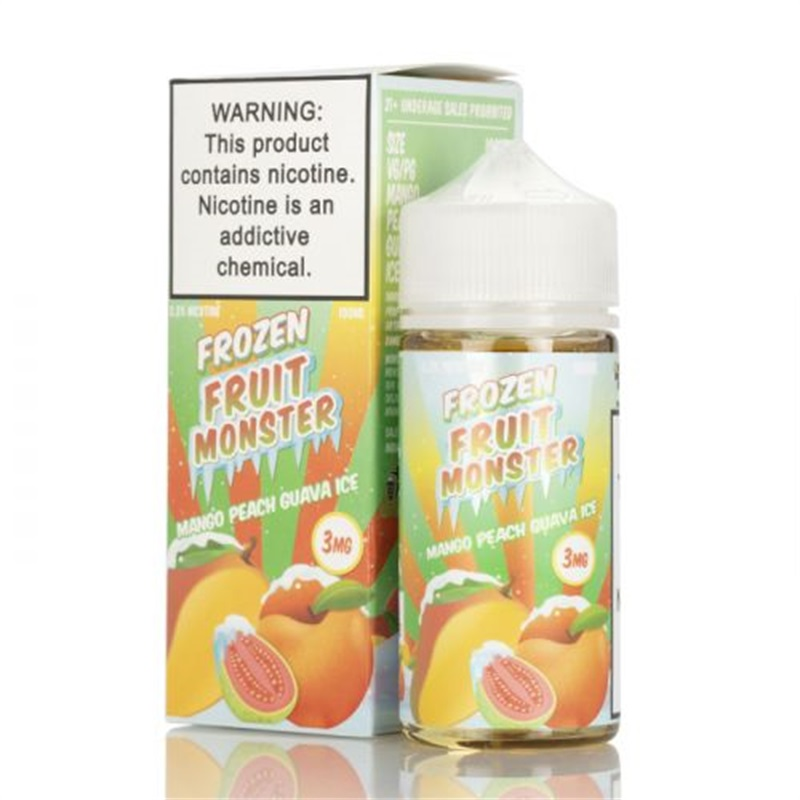 Frozen Fruit Monster Mango Peach Guava Ice 100ml Vape Juice