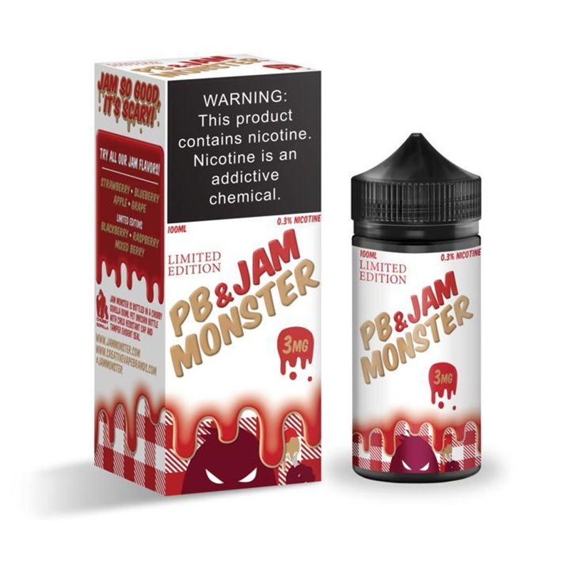 Jam Monster Strawberry 100ml Vape Juice