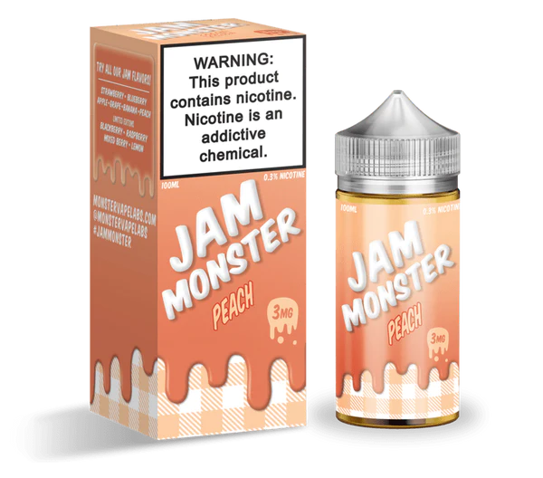 Jam Monster Peach 100ml Vape Juice