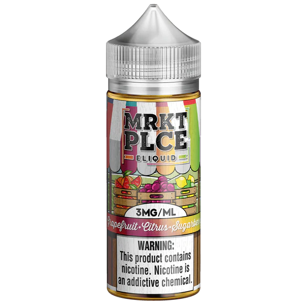 MRKT PLCE Grapefruit Citrus Sugarberry 100ml Vape Juice