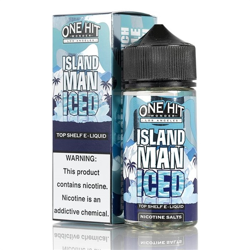 One Hit Wonder Island Man ICED 100ml Vape Juice