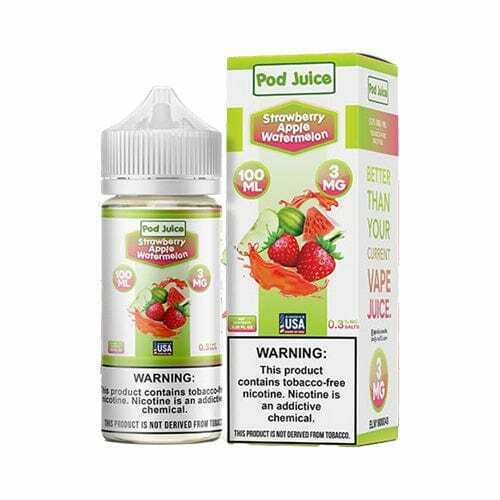 Pod Juice Strawberry Apple Watermelon TF 100ml Vape Juice