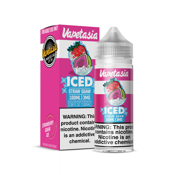 Vapetasia Killer Fruits ICED Straw Guaw 100ml Vape Juice