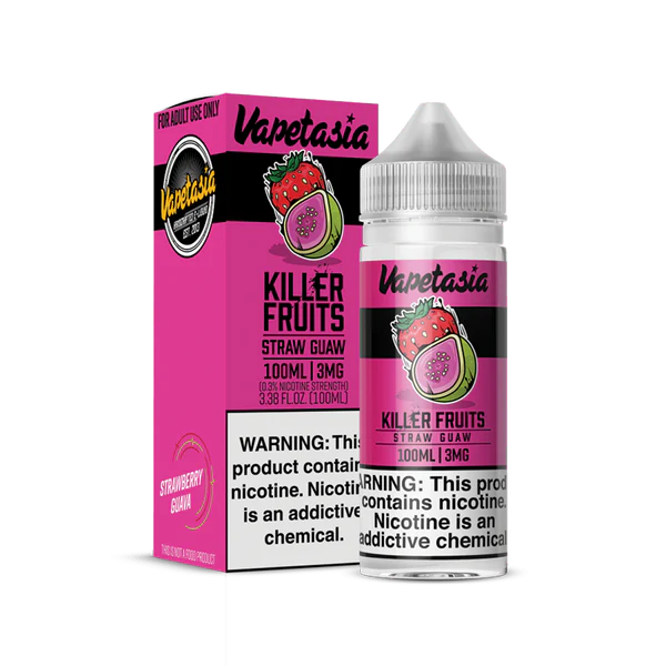 Vapetasia Killer Fruits Straw Guaw 100ml Vape Juice