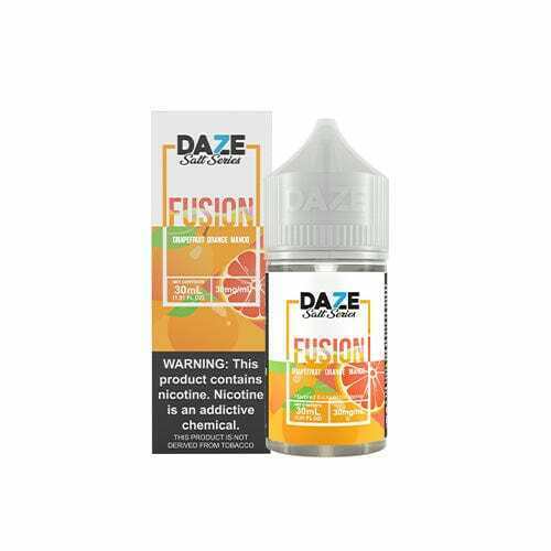 7 Daze Fusion Grapefruit Orange Mango 30ml Nic Salt Vape Juice