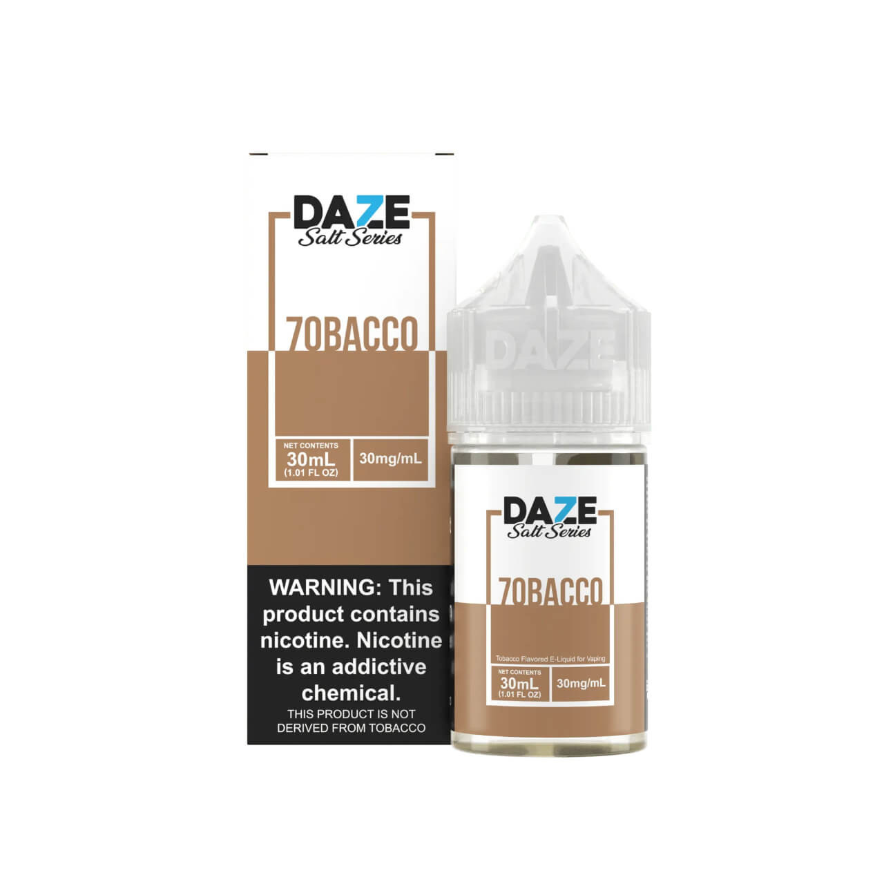 7 Daze Tobacco 30ml Nic Salt Vape Juice
