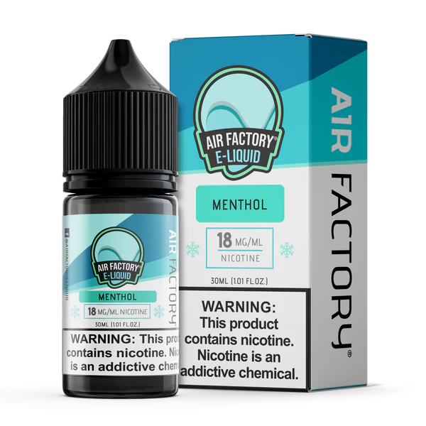 Air Factory Menthol 30ml Nic Salt Vape Juice