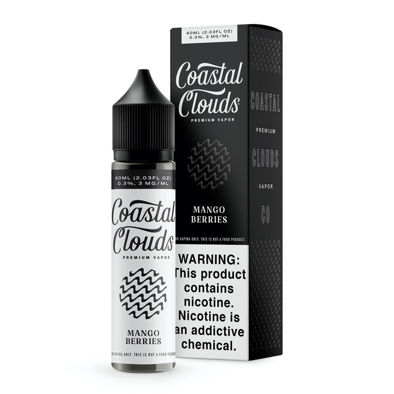 Coastal Clouds Mango Berries Ice 30ml Nic Salt Vape Juice