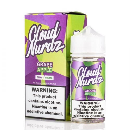 Grape Apple 30ml Synthetic Nic Salt Vape Juice - Cloud Nurdz