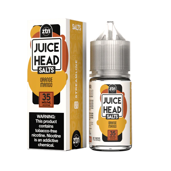 Juice Head Orange Mango 30ml Nic Salt ZTN Vape Juice