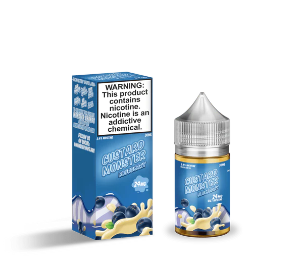 Custard Monster Blueberry Custard 30ml Nic Salt Vape Juice
