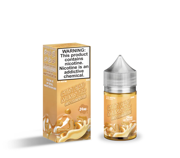 Custard Monster Salts Butterscotch 30ml Nic Salt Vape Juice