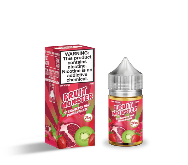 Fruit Monster Salts Strawberry Kiwi Pomegranate 30ml Nic Salt Vape Juice