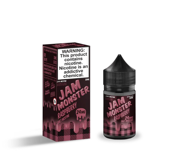 Jam Monster Salts Raspberry 30ml Nic Salt Vape Juice