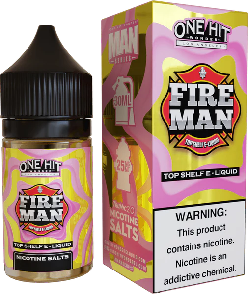 One Hit Wonder Fire Man 30ml Nic Salt Vape Juice