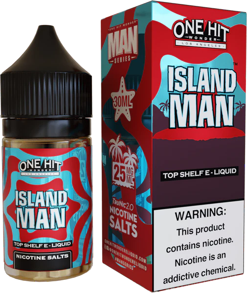 One Hit Wonder Island Man 30ml Nic Salt Vape Juice