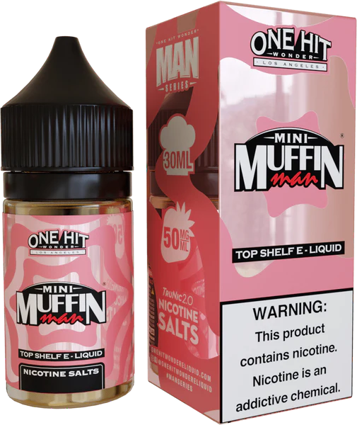 One Hit Wonder Mini Muffin Man 30ml Nic Salt Vape Juice