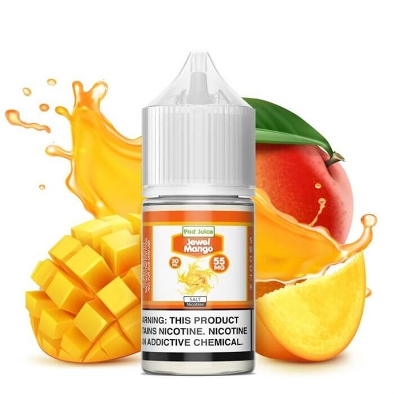 Pod Juice Jewel Mango TF 30ml Nic Salt Vape Juice