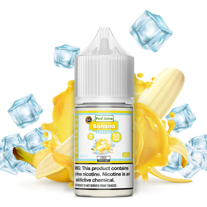 Pod Juice Banana Ice TF 30ml Nic Salt Vape Juice
