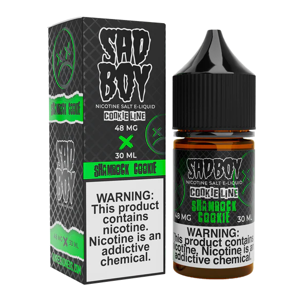 Sadboy Salts Shamrock Cookie 30ml Nic Salt Vape Juice