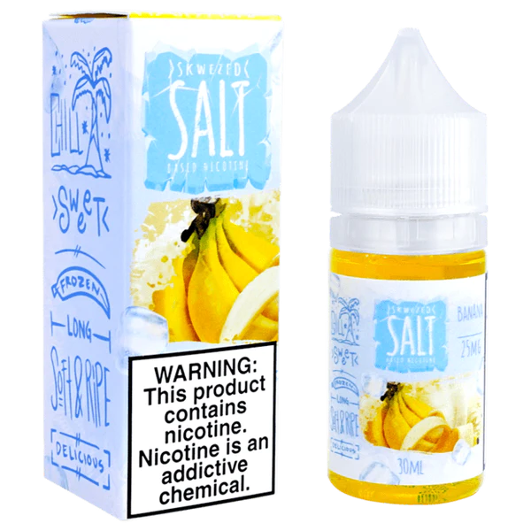 Skwezed Salts Banana Ice 30ml Nic Salt Vape Juice