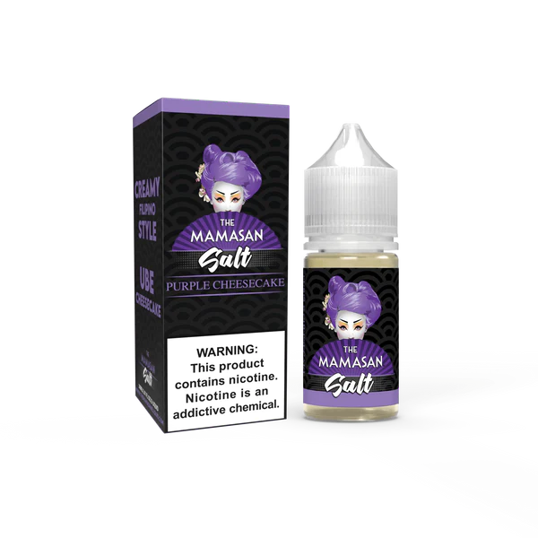 Purple Cheesecake 30ml Nic Salt Vape Juice - Mamasan