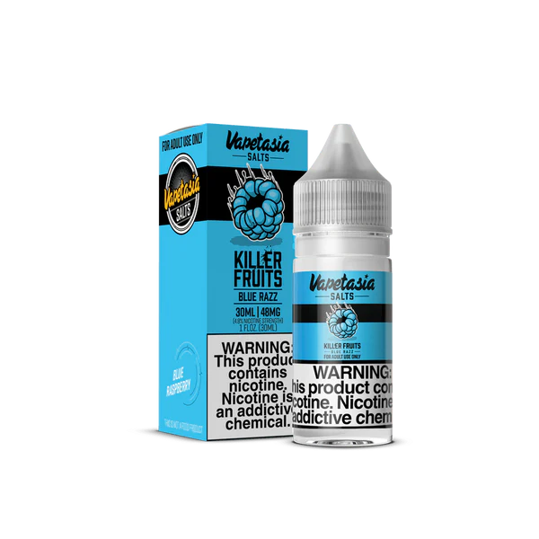 Vapetasia Salts Killer Fruits Blue Razz 30ml Nic Salt Vape Juice