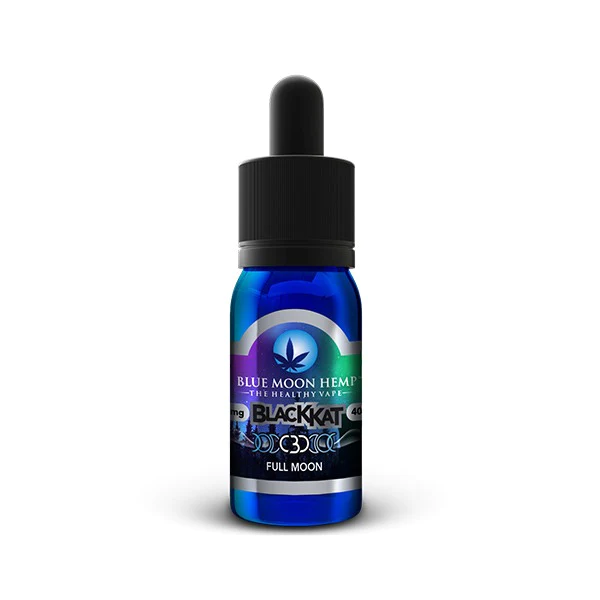 Blue Moon Hemp Black Kat Full Moon 400mg CBD E-Liquid