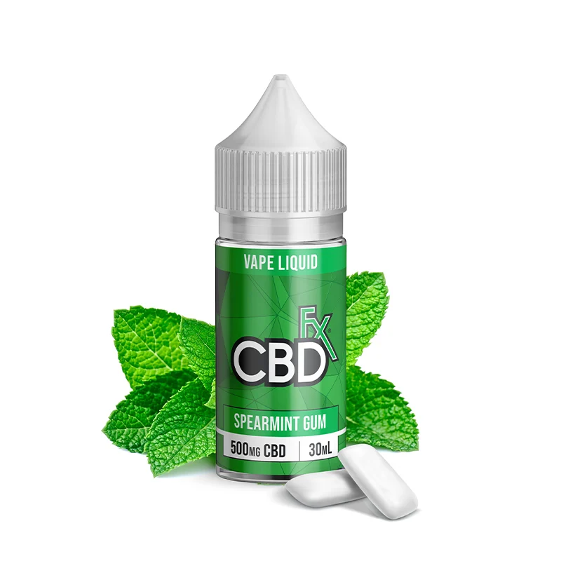 CBDfx Fresh Mint CBD Vape Juice 500 - 2000mg