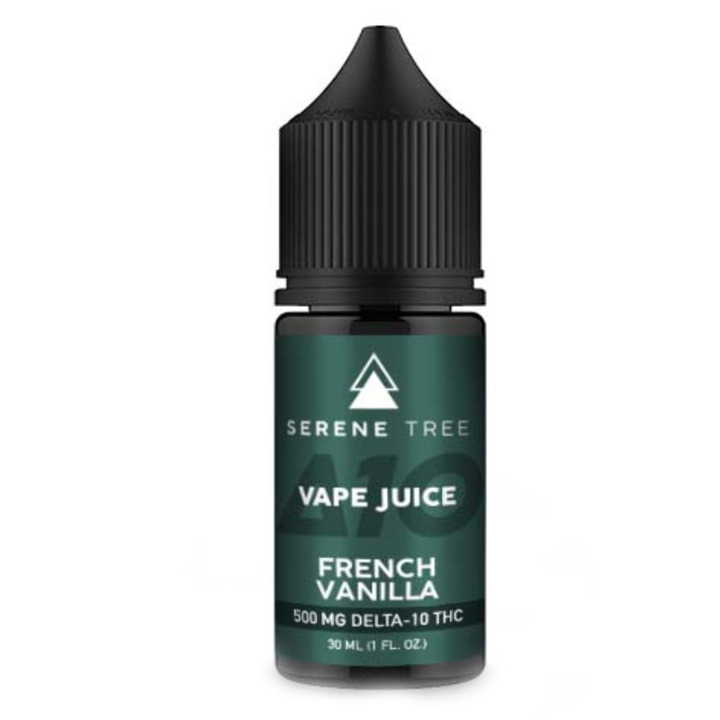 Serene Tree – Delta 10 Vape Juice – French Vanilla – 500mg