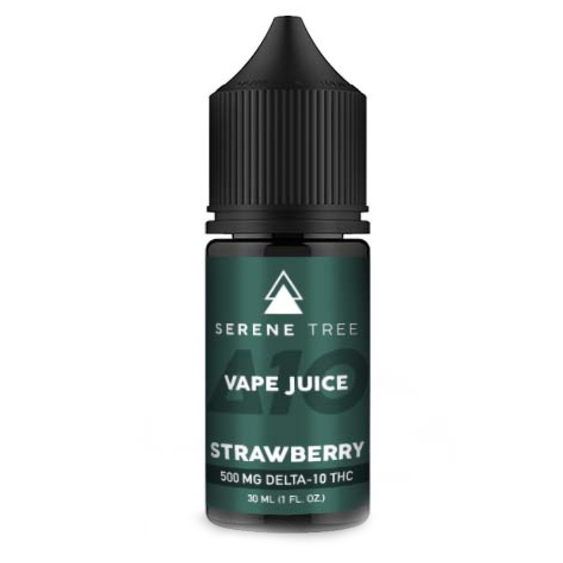Serene Tree – Delta 10 Vape Juice – Strawberry – 500mg