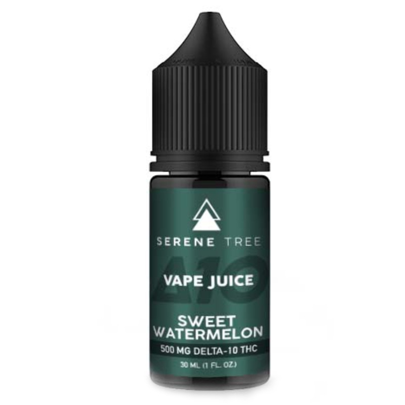 Serene Tree – Delta 10 Vape Juice – Sweet Watermelon – 500mg