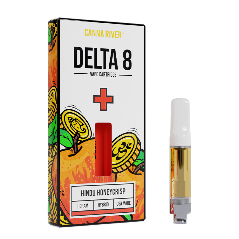 Canna River – Delta 8 Vape – Cartridge – Hindu Honeycrisp – 1g