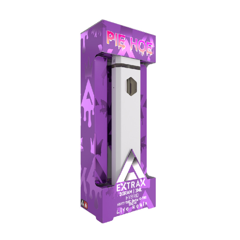 Delta Extrax – Delta 11 Vape – Live Resin Disposable Pen – Pie Hoe – 3g