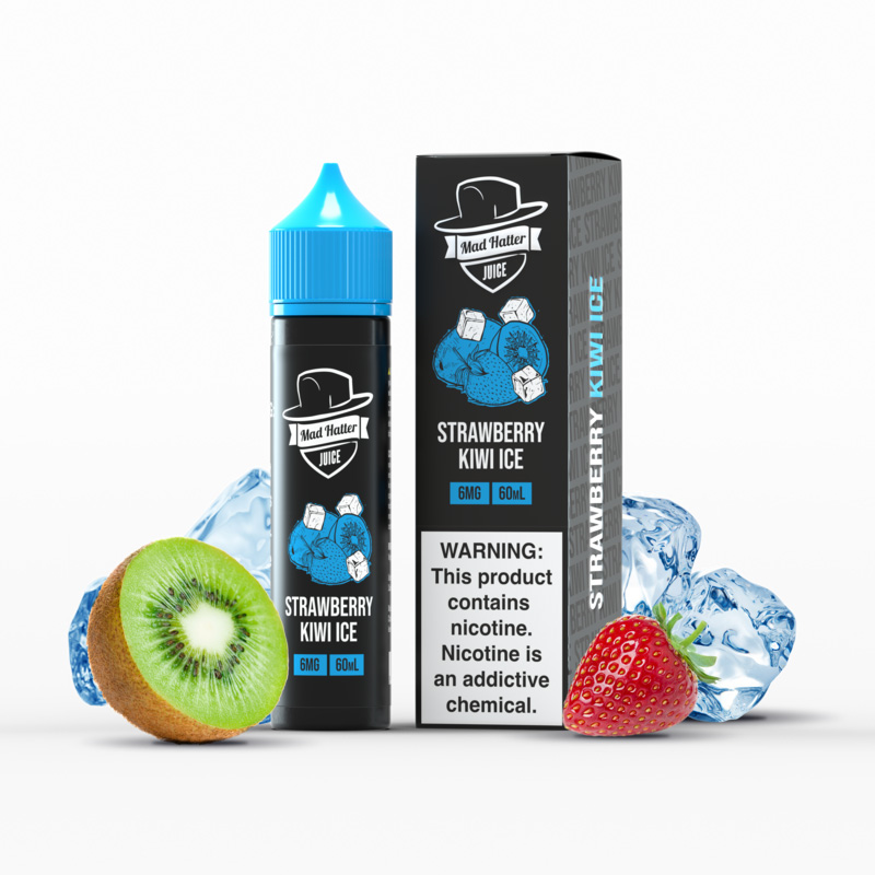 Mad Hatter Strawberry Kiwi 60ml Vape Juice