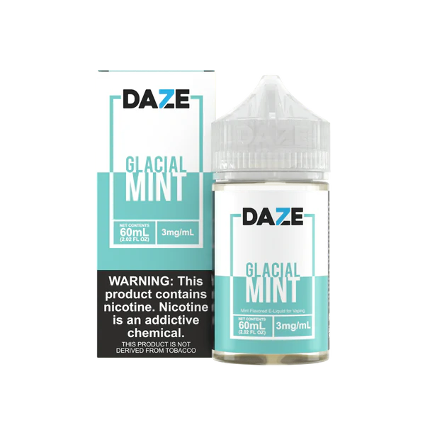 7 Daze Glacial Mint 60ml Vape Juice