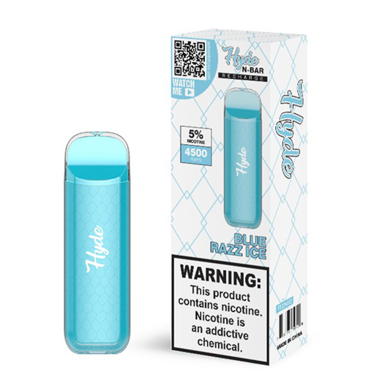 blue razz ice