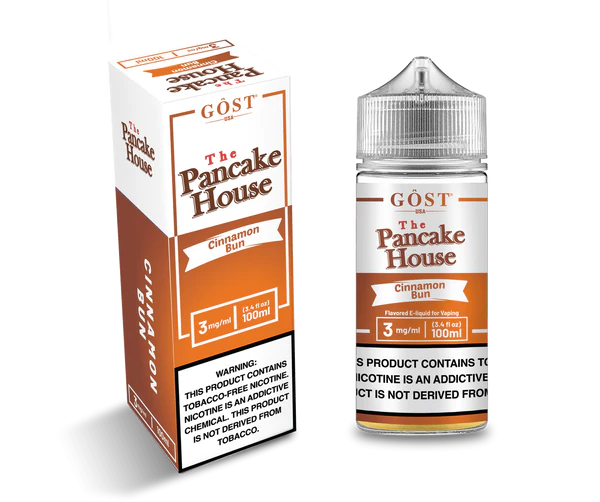 Pancake House Cinnamon Bun 100ml TF Vape Juice