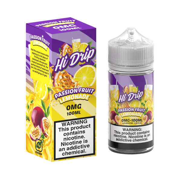 Hi-Drip Passionfruit Lemonade 100ml Vape Juice