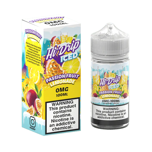 Hi-Drip Passionfruit Lemonade ICED 100ml Vape Juice