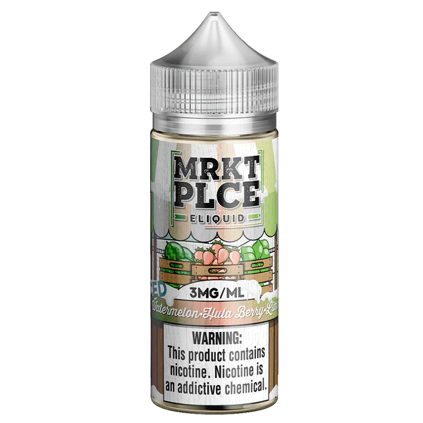 MRKT PLCE Watermelon Hula Berry Lime Iced 100ml Vape Juice