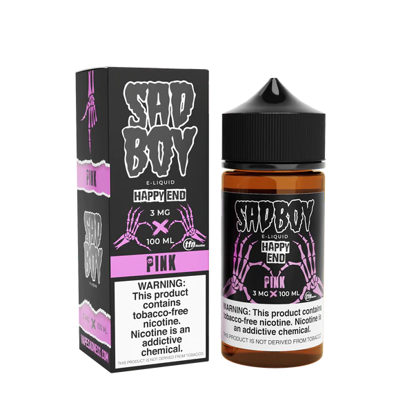 Sadboy Happy End Pink 100ml Vape Juice
