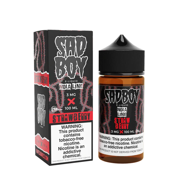 Sadboy Strawberry Nola 100ml Vape Juice